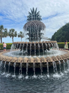 Pineapple Fountain Charleston South Carolina