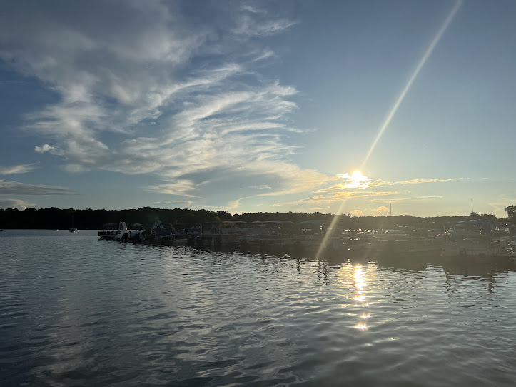 Sunset at Salamonie State Park